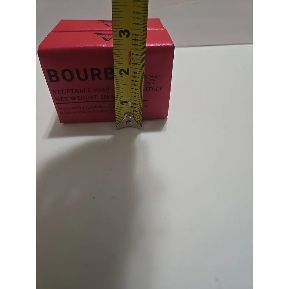 ALCHIMIA Bourbon Vegetable Soap. Made In Italy - (total 17.5 Oz), Quantity 2